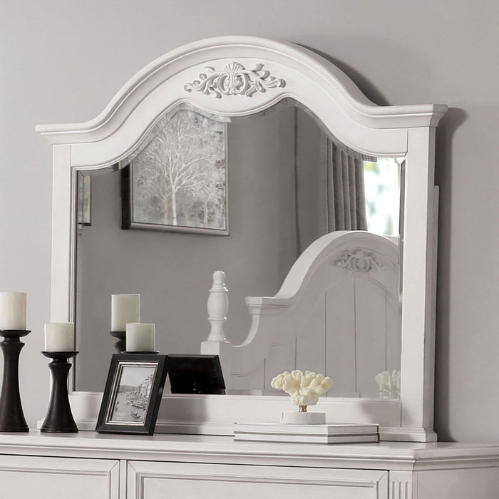 Georgette - Mirror - Antique White