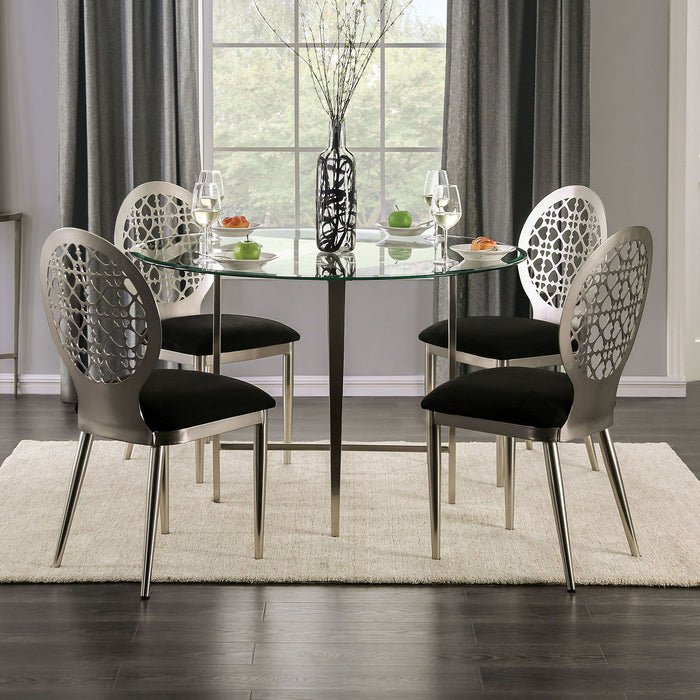 Abner - Round Table - Silver