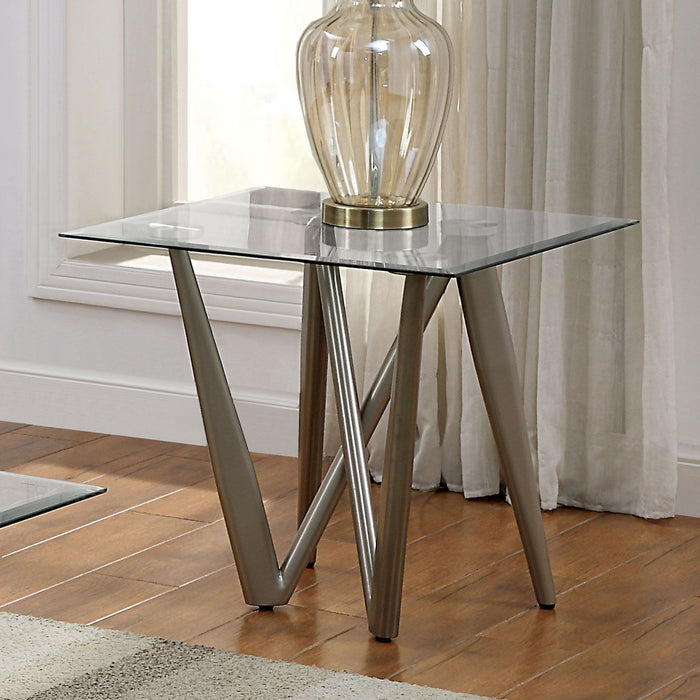 Wohlen - End Table - Champagne