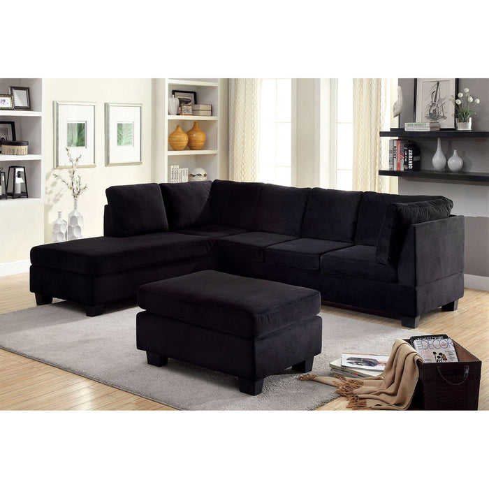 Lomma - Sectional - Black