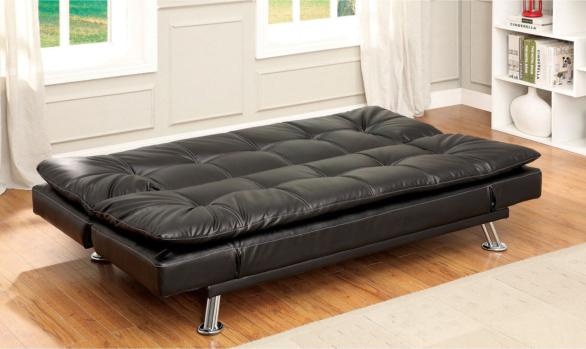 Hauser - Futon Sofa - Black