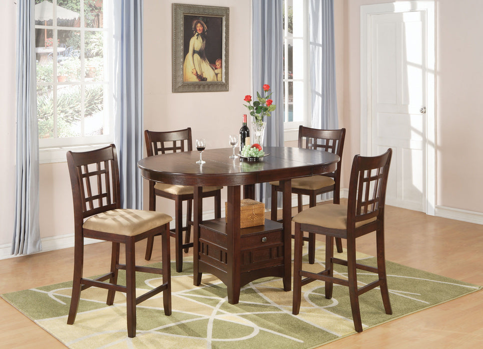 Lavon - Transitional Five-piece Counter-height Dining Set