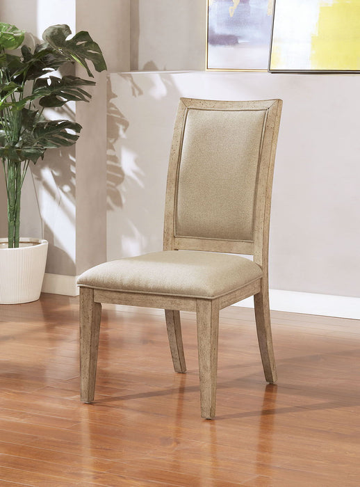 Cerise - Side Chair (Set of 2) - Natural Tone / Beige