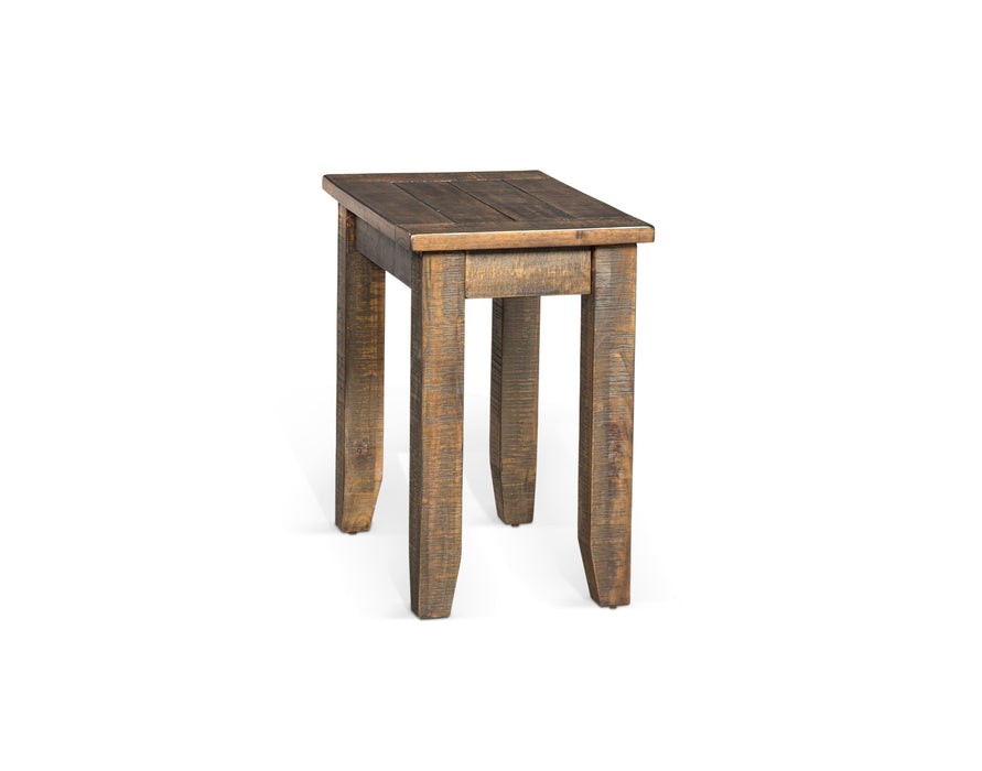 Homestead - Chair Side Table - Dark Brown