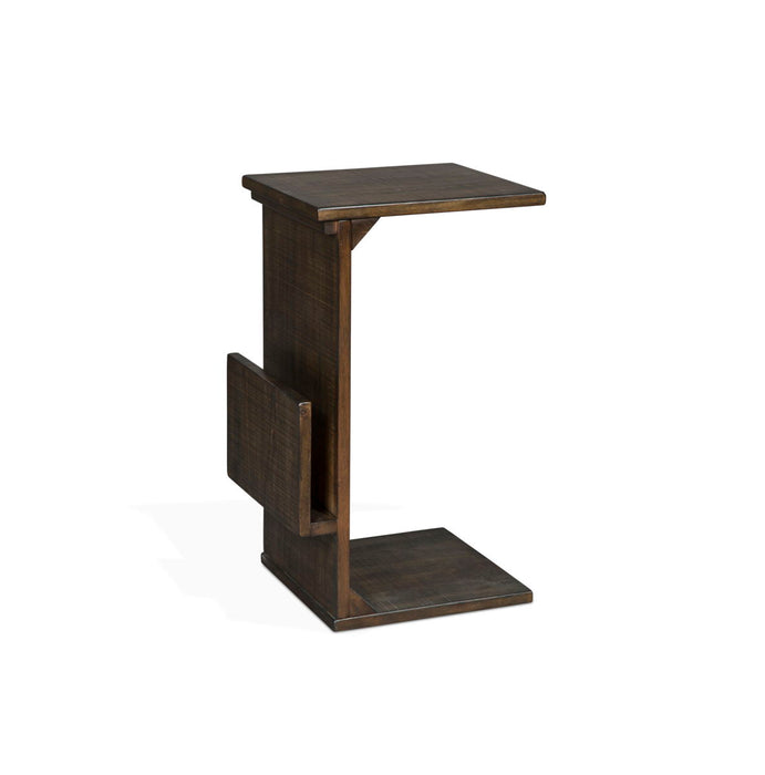 Manor House - Chairside Table - Dark Brown