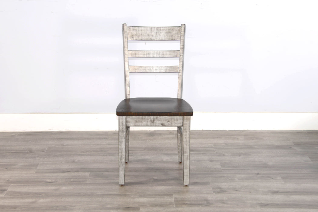 Homestead Hills - Ladderback Chair (Set of 2) - Dark Brown