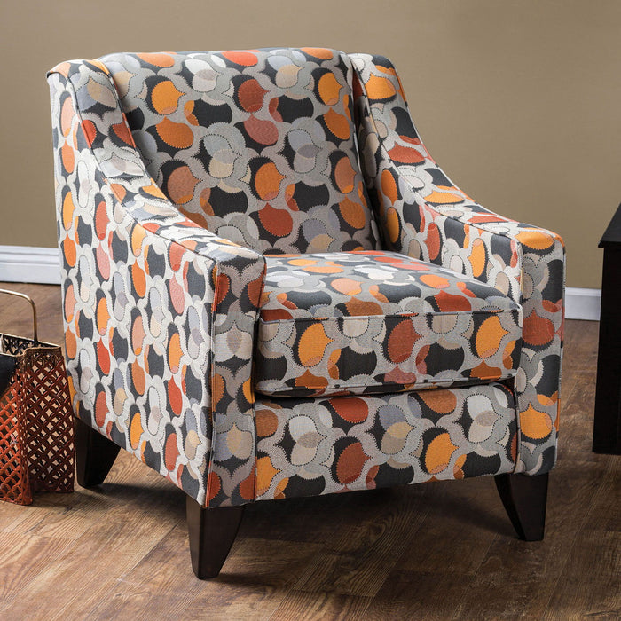 Pennington - Chair - Orange / Multi