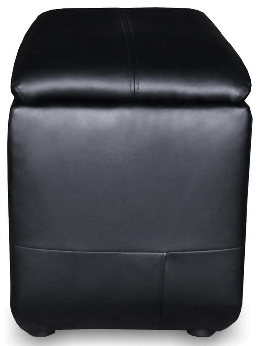 Cyrus - Home Theater Upholstered Console - Black