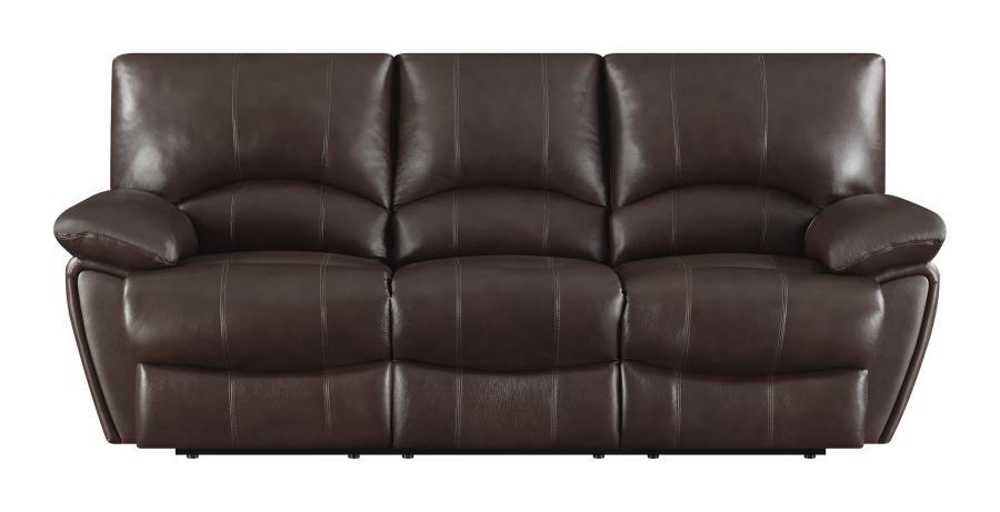 Clifford - Pillow Top Arm Motion Sofa - Chocolate