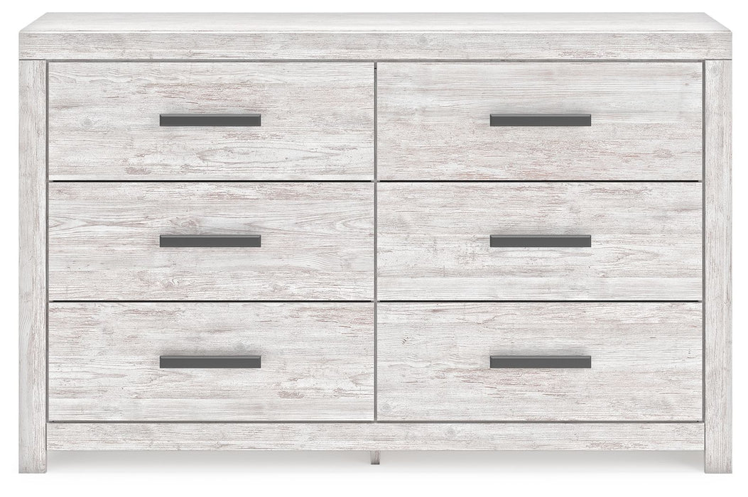 Cayboni - Six Drawer Dresser - Whitewash