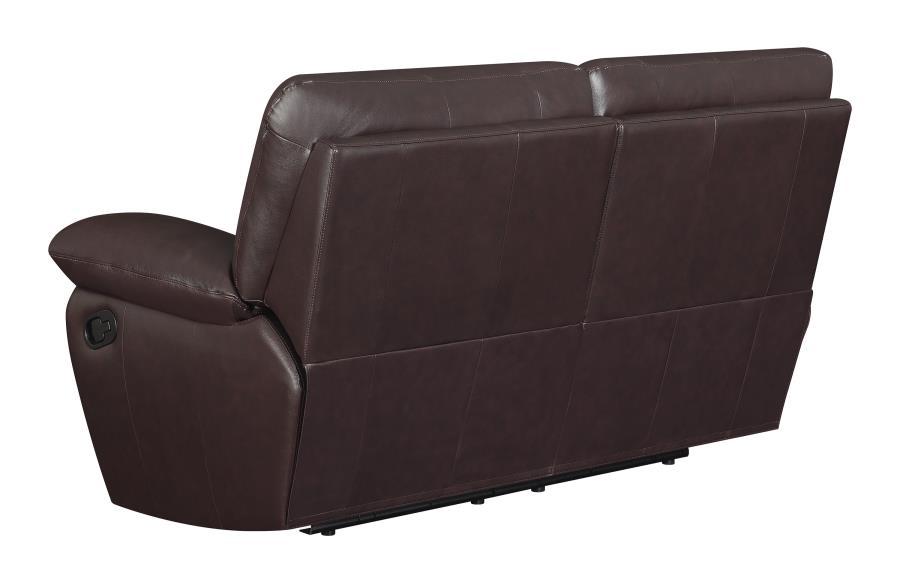 Clifford - Pillow Top Arm Motion Loveseat - Chocolate