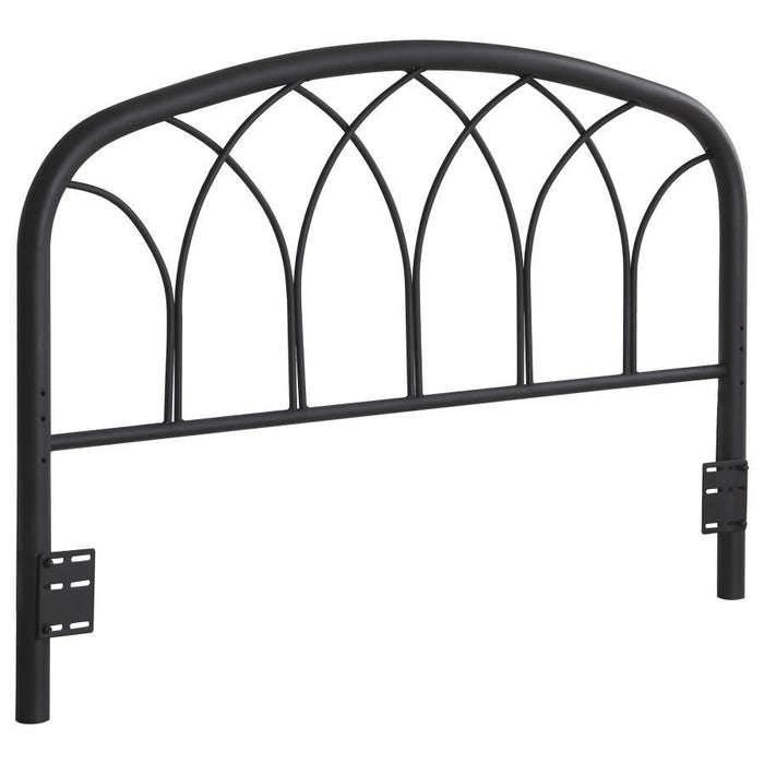 Anderson - Queen / Full Arched Headboard - Black