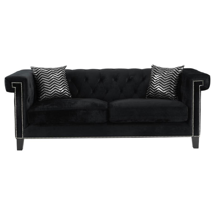 Reventlow - Tufted Sofa - Black