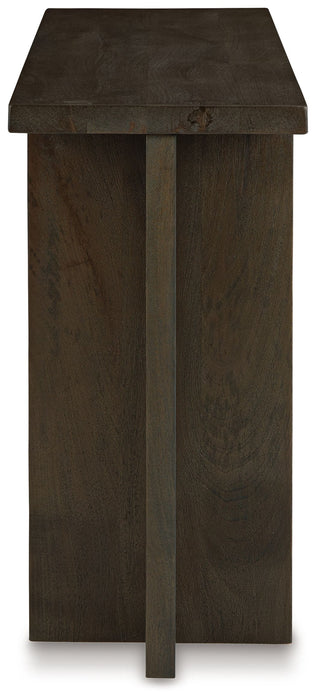 Jalenry - Console Sofa Table - Grayish Brown