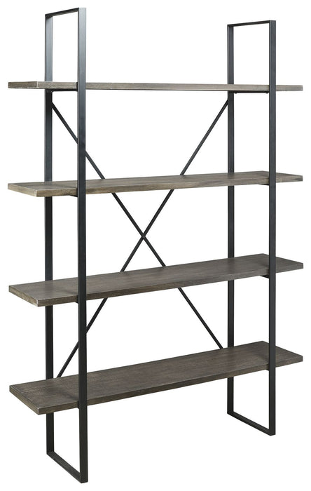Gilesgrove - Bookcase - Black / Gray