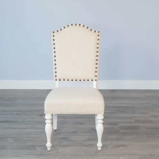 Carriage House - Chair With Cushion Seat & Back - White