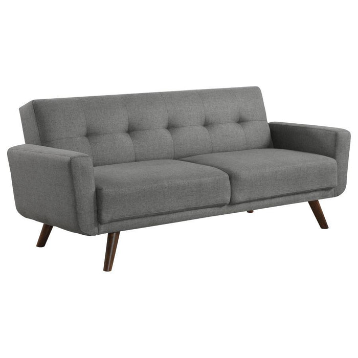 Hilda - Tufted Upholstered Sofa Bed - Grey